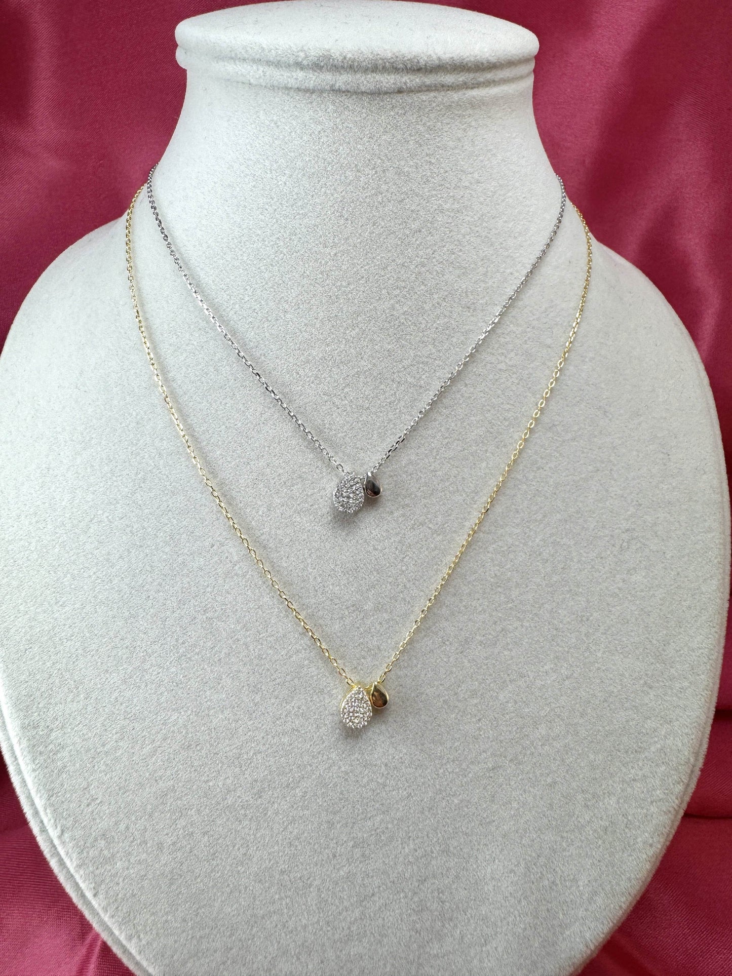 Collana con micro gocce
