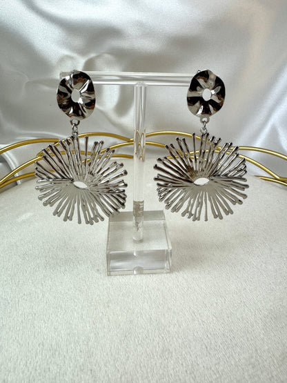 Orecchini pendenti con raggi