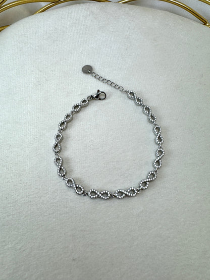 Bracciale con infiniti