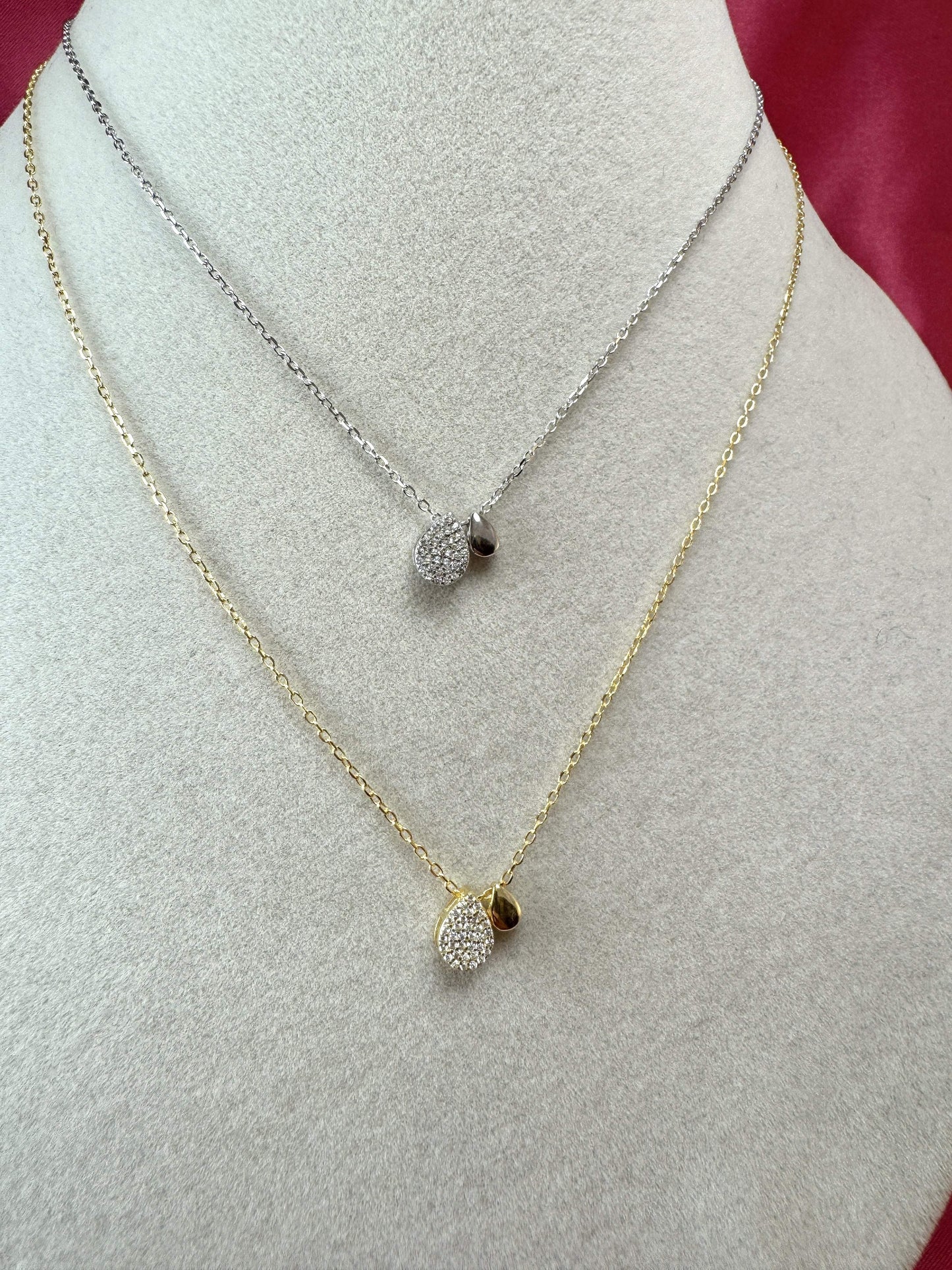Collana con micro gocce