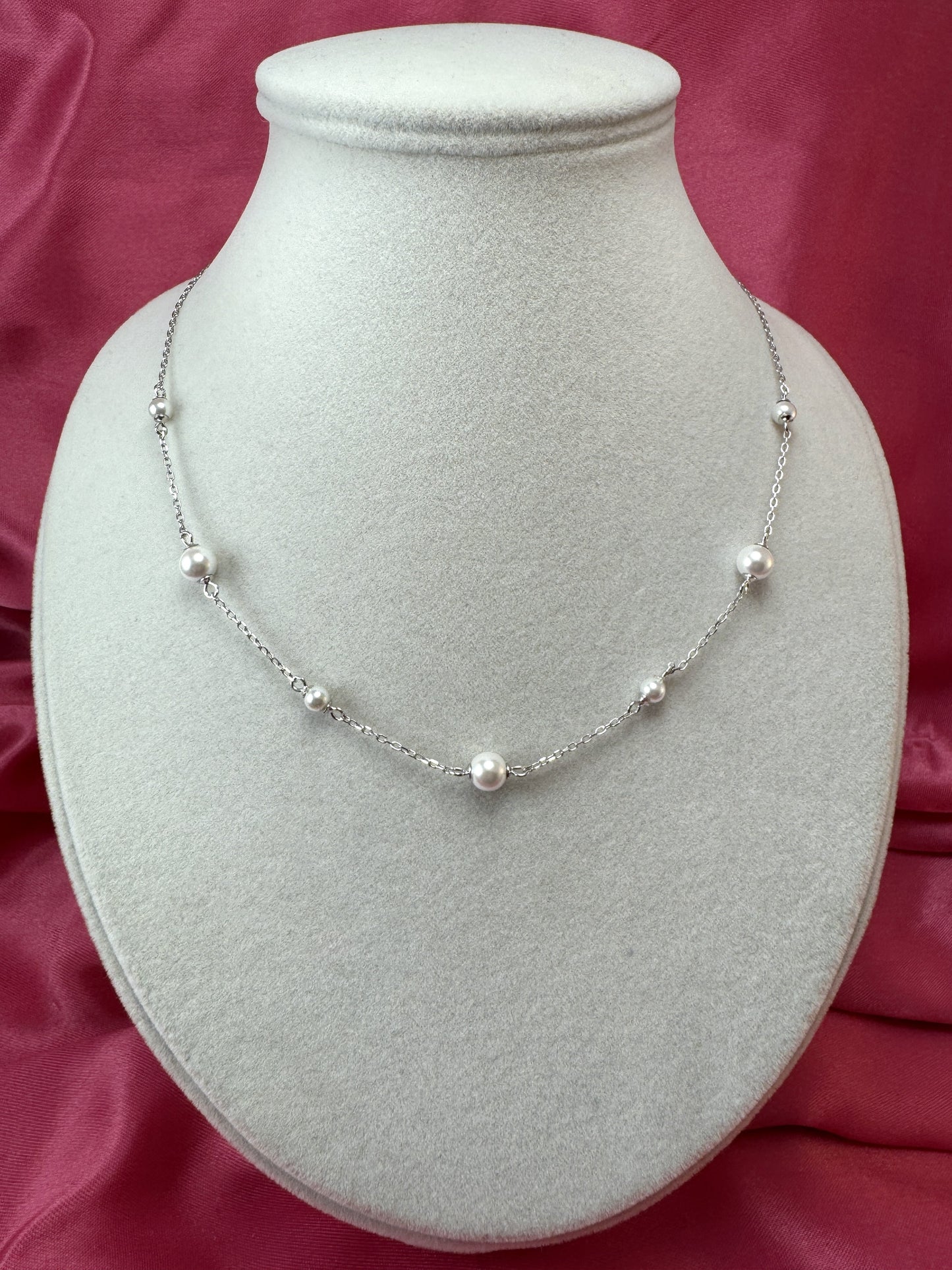 Collana con perline