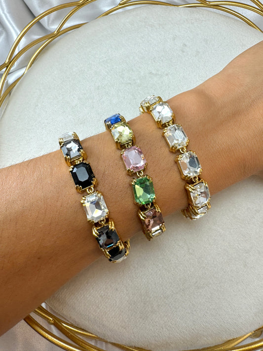 Bracciale con cristalli