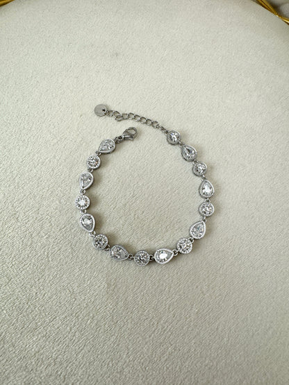 Bracciale con gocce tondi